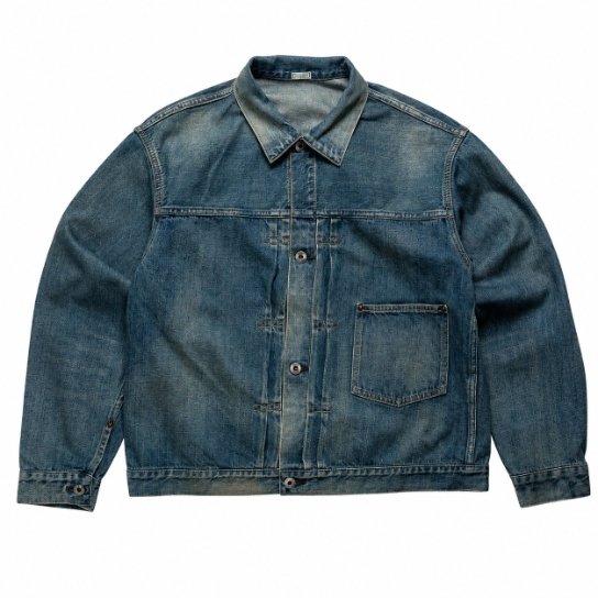 A.PRESSE Denim Jacket - Indigo | USA Streetwear
