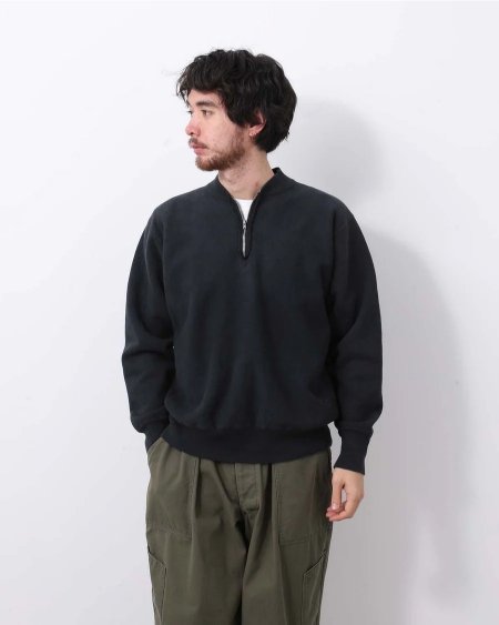 A.PRESSE Vintage Half Zip Sweatshirt | Premium Streetwear