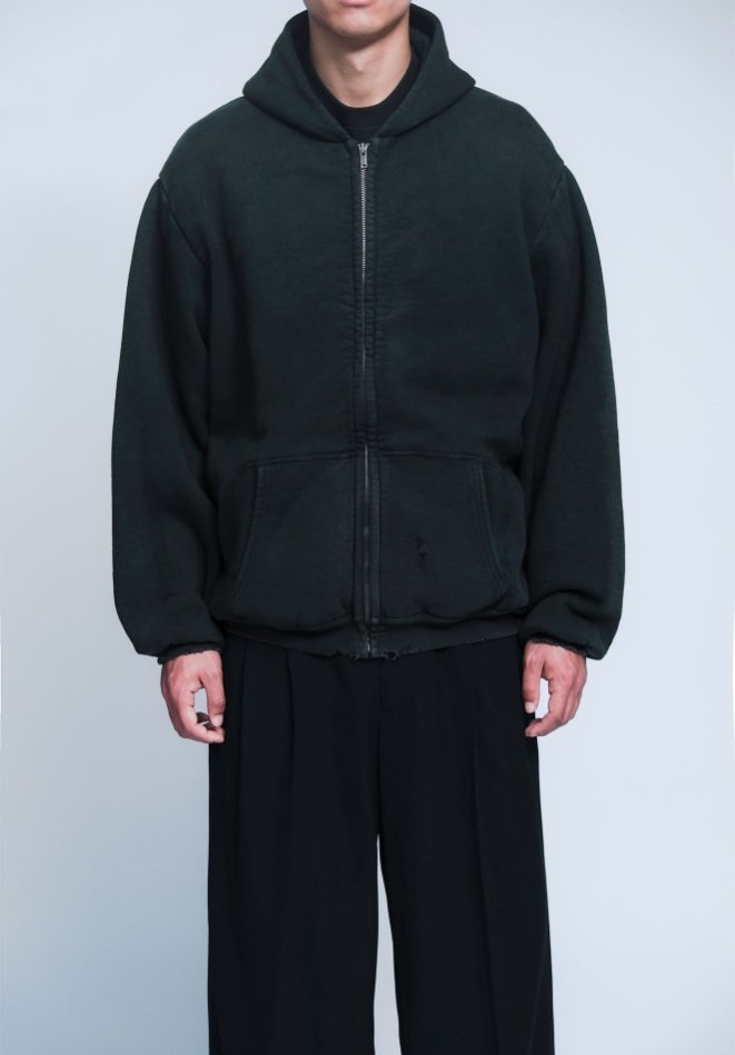 トップス A.PRESSE Vintage Half Zip Sweat Hoodie 3 A.PRESSE Vintage Half Zip Sweat Hoodie