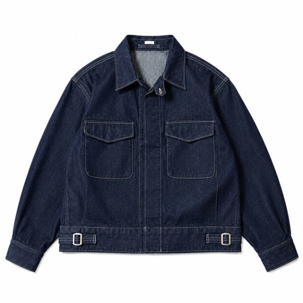 A.PRESSE Vintage US Navy Denim Jacket | USA Store