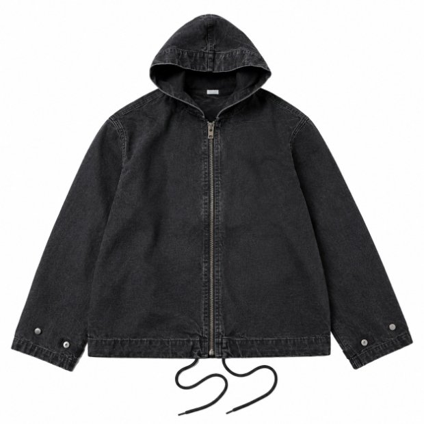 A.PRESSE Vintage US Navy Zip Hoodie | Premium Style