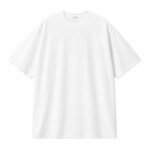 A.PRESSE Heavy Weight T-Shirt White premium heavyweight cotton men's streetwear crew neck tee
