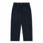 A.PRESSE Washed Silk Cotton Pique Pants in premium textured silk cotton fabric, relaxed streetwear trousers for men