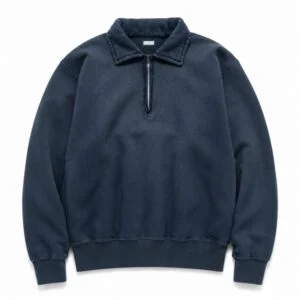 A.PRESSE Vintage Half Zip Sweatshirt | Premium Streetwear