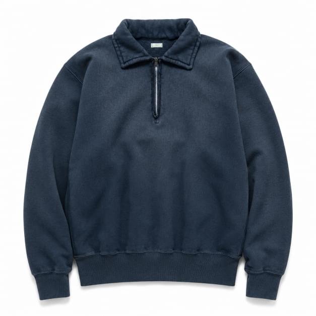 A Presse Vintage Half Zip Sweatshirt