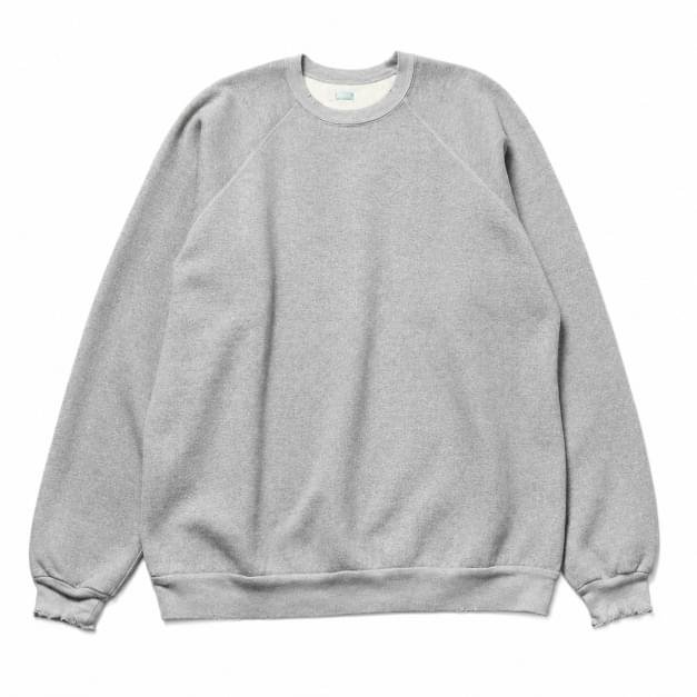 A.PRESSE Vintage Sweatshirt in a classic relaxed-fit design, featuring premium cotton fabric, ribbed cuffs and hem, and a timeless vintage-inspired look.