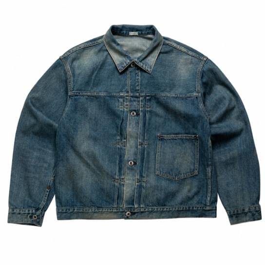 A.PRESSE Denim Jacket - Indigo | USA Streetwear