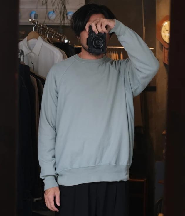 A.PRESSE 2026 Style1 Vintage Light Weight Sweatshirt