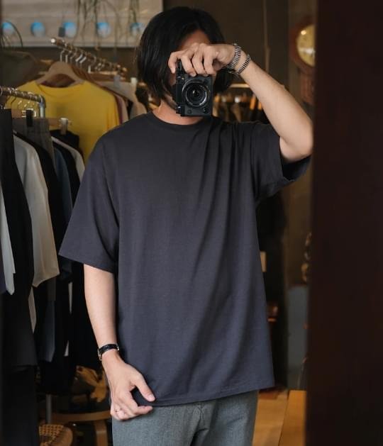 A.PRESSE 2026 Style2 Cashmere Blend SS T-Shirt