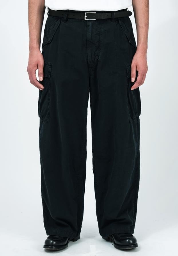 A.PRESSE Washed Silk Ripstop US Army M-51 Pants