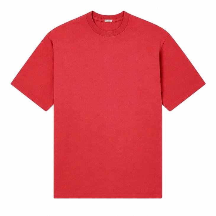 A.PRESSE Cotton-Jersey T-Shirt in premium cotton jersey fabric featuring a minimalist streetwear design and comfortable everyday fit