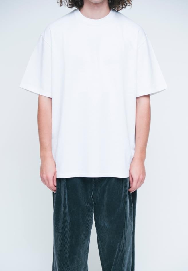 A.PRESSE Heavy Weight T-Shirt White
