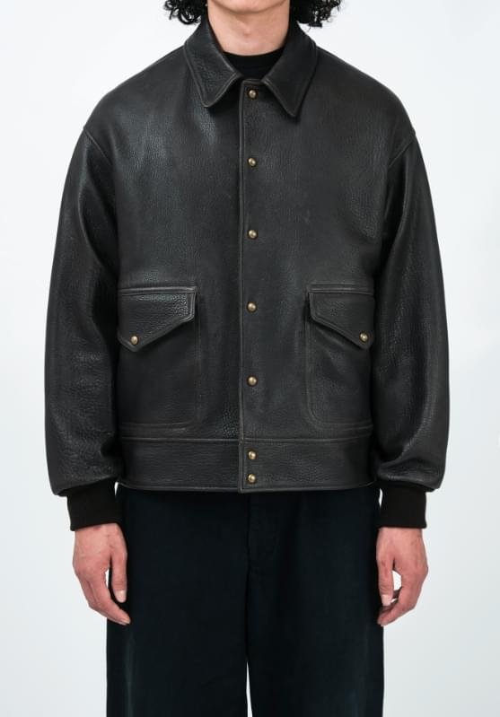 A.PRESSE Leather A-1 Flight Jacket
