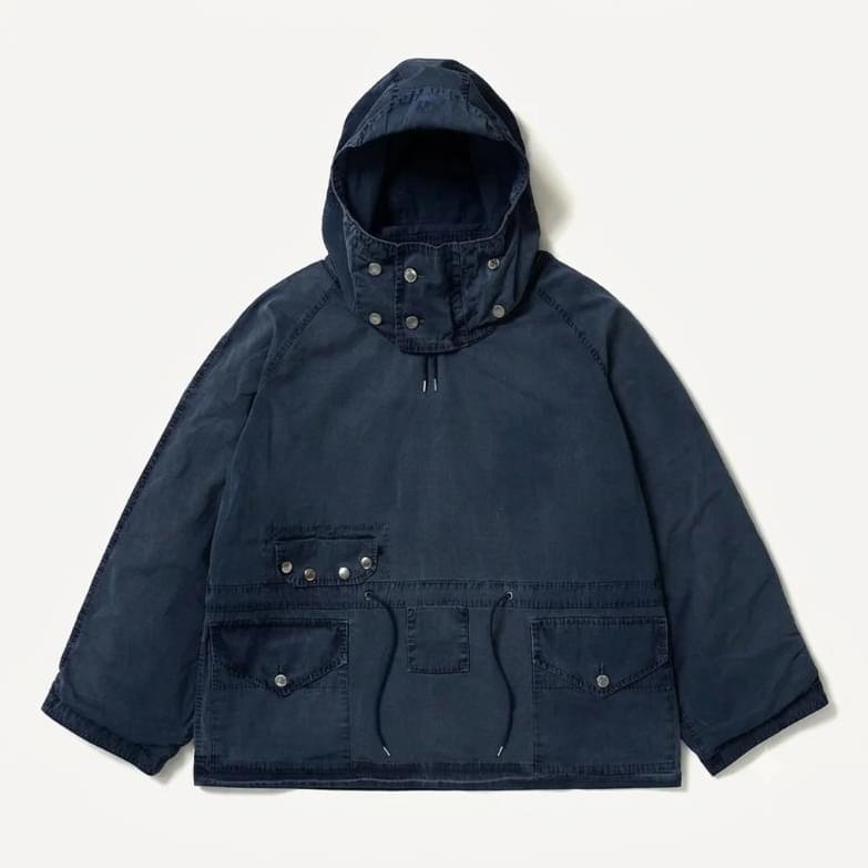 A.PRESSE Vintage Royal Navy Smock premium military-inspired men's streetwear jacket in relaxed fit with heritage utility design.