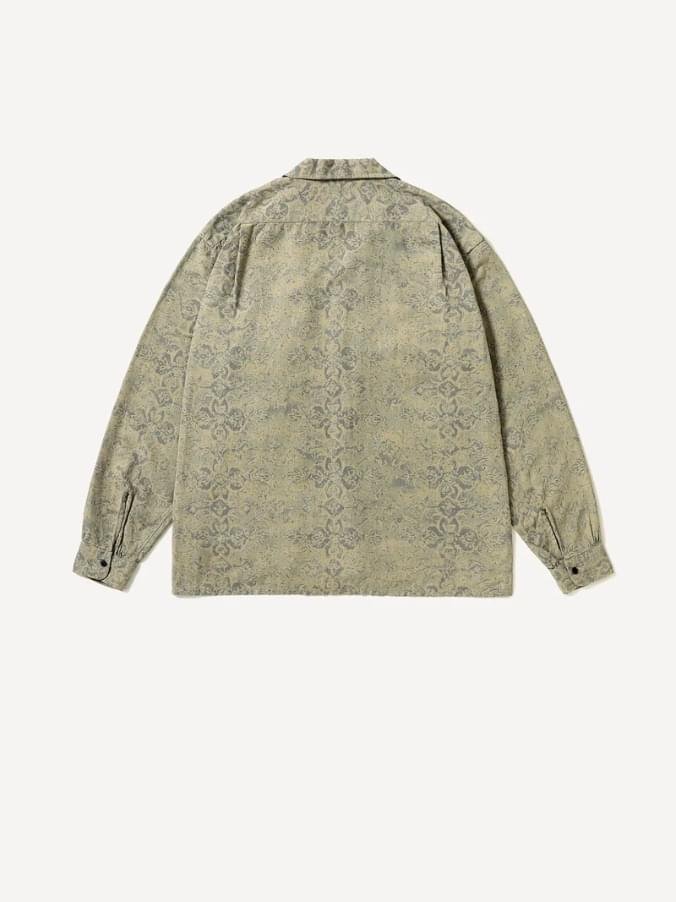 A.PRESSE Vintage Cotton Loop Collar Shirts