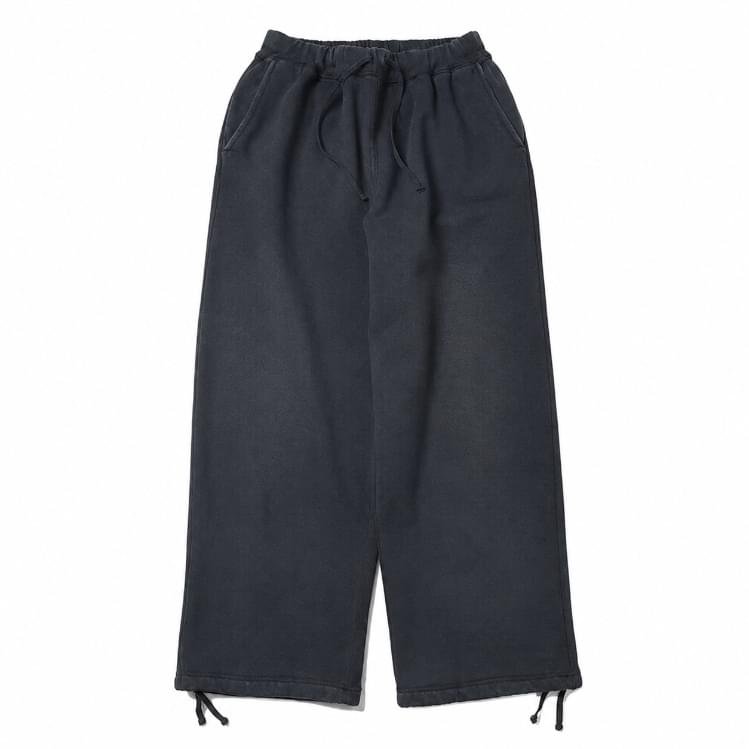 A.PRESSE Vintage Sweatpants premium cotton fleece relaxed fit streetwear joggers in vintage washed finish