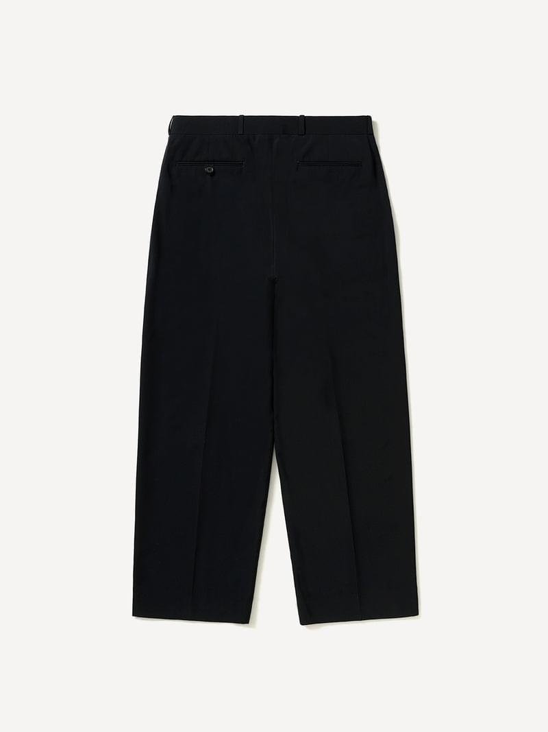 A.PRESSE Wool Rayon Wide Trousers