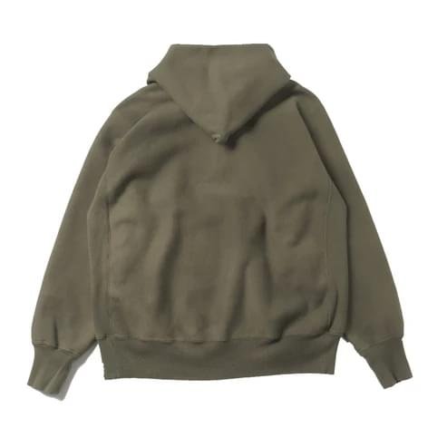 A.PRESSE Vintage Half Zip Sweat Hoodies