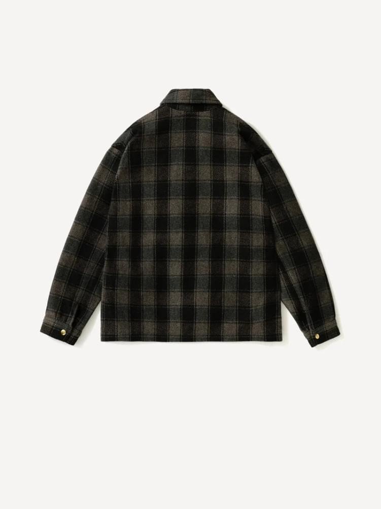 A.PRESSE Cashmere CPO Shirt