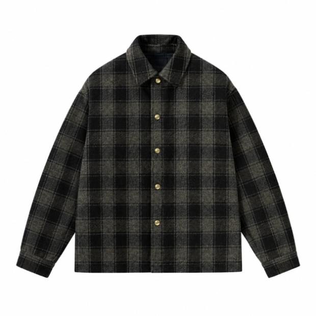 A.PRESSE Cashmere CPO Shirt