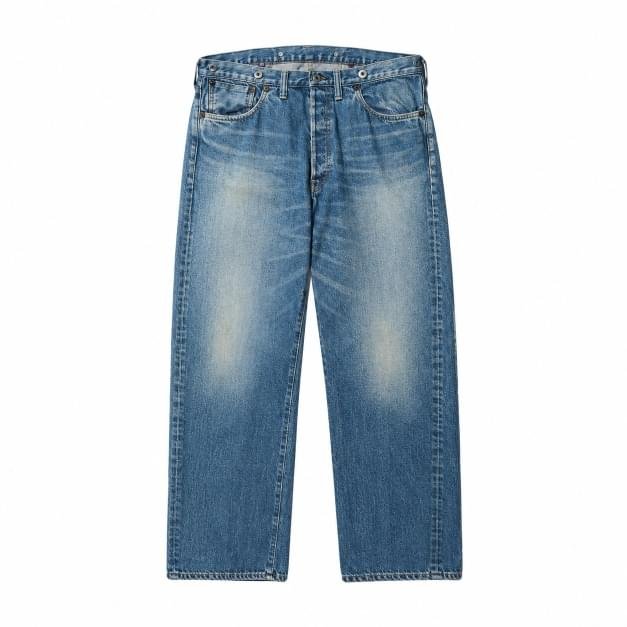 A.PRESSE No.2 Washed Denim Pants
