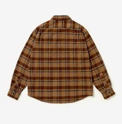 A.PRESSE Vintage Cotton Silk Twill Check shirt