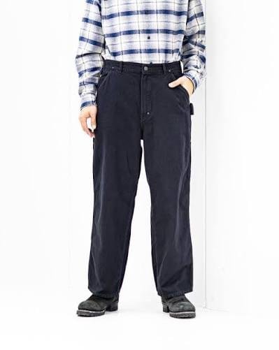 A.PRESSE Vintage Silk Hemp Painter Pants 1