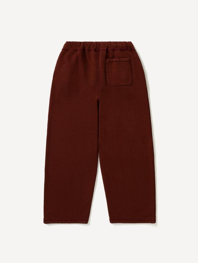 A.PRESSE Vintage Sweat Pants Burgundy