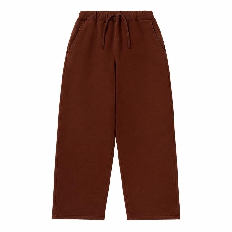 A.PRESSE Vintage Sweat Pants Burgundy