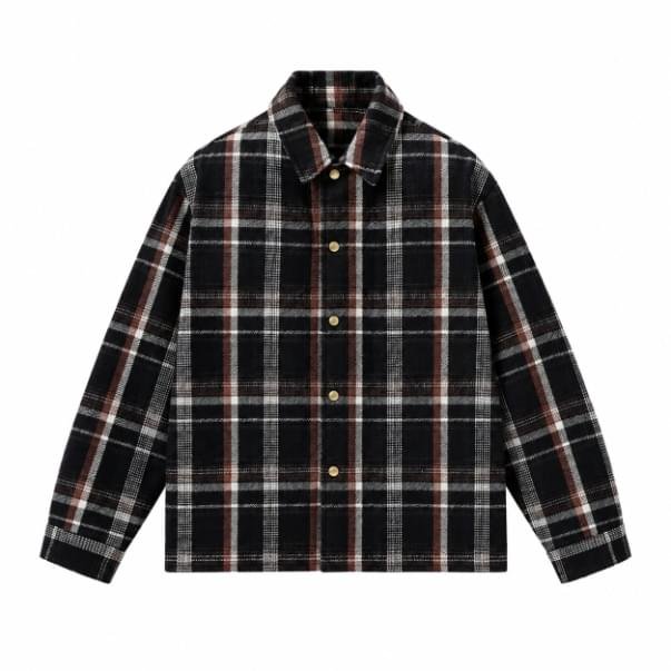 A.PRESSE Wool Cashmere CPO Shirts